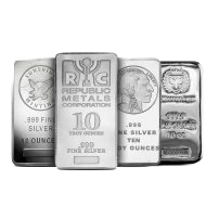 Silver Bars and Rounds Bar